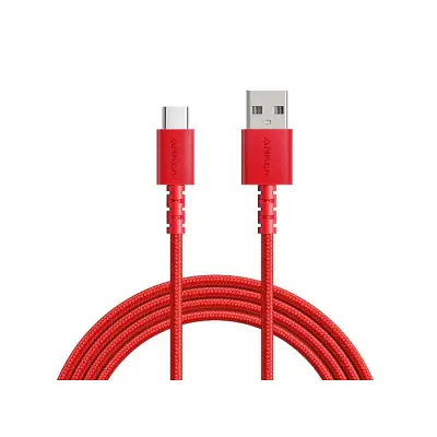 Anker PowerLine Select USB to type C Cable 6ft Red